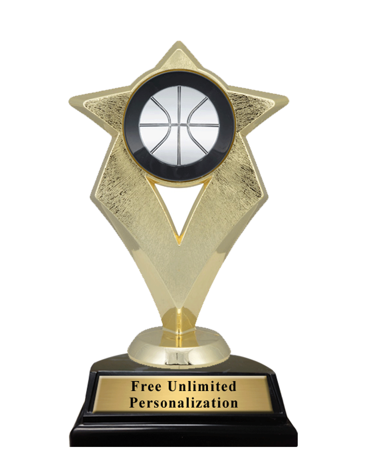 DIAMOND ALL-STAR RESIN, BASKETBALL, 5 1/4"The Trophy Trolley