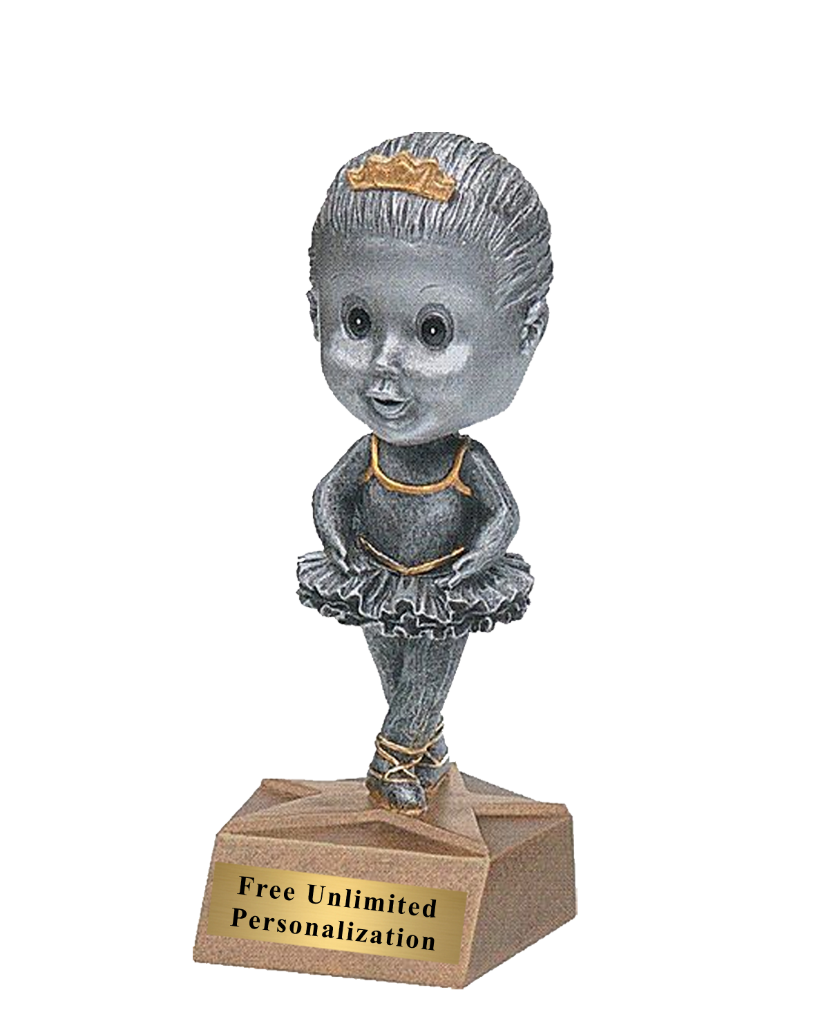 Female Bobblehead Dance Trophy - Medals Award