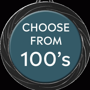 Black Lazer Insert Medal