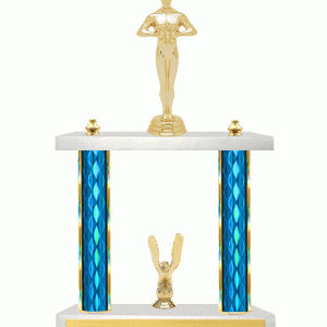 Double Column Trophy Animated