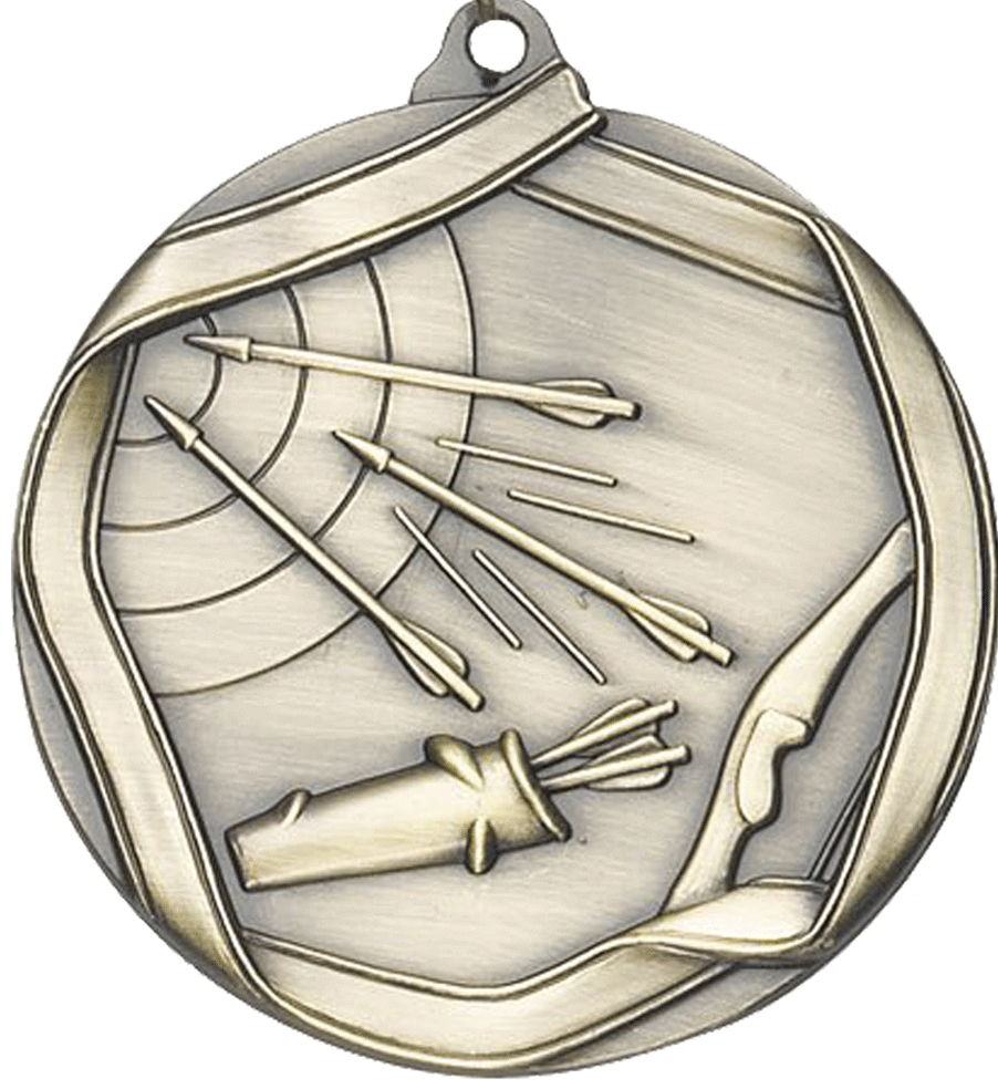 Die Cast Archery Medal Medals Award