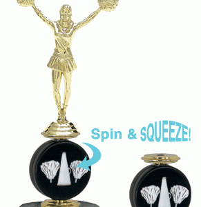 Sponge Spinner Riser Cheer Trophy