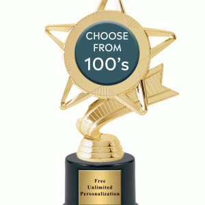 Ribbon Star Insert Trophy