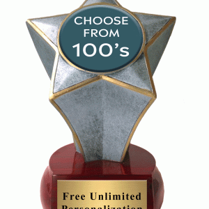 Shooting Star Insert Trophy