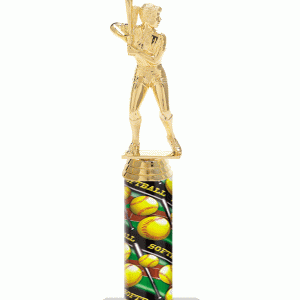 Softball Column Trophy