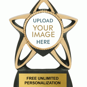 Star Resin Custom Insert Trophy