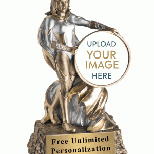 Super Hero Custom Insert Trophy
