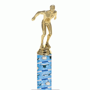 Swim Column Trophy Animated