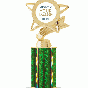 Ultra Wide Column Custom Insert Trophy